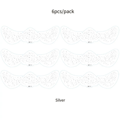 6Pcs Fake Freckle Stickers for Women Face Makeup