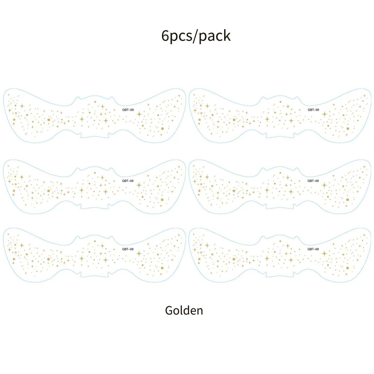 6Pcs Fake Freckle Stickers for Women Face Makeup