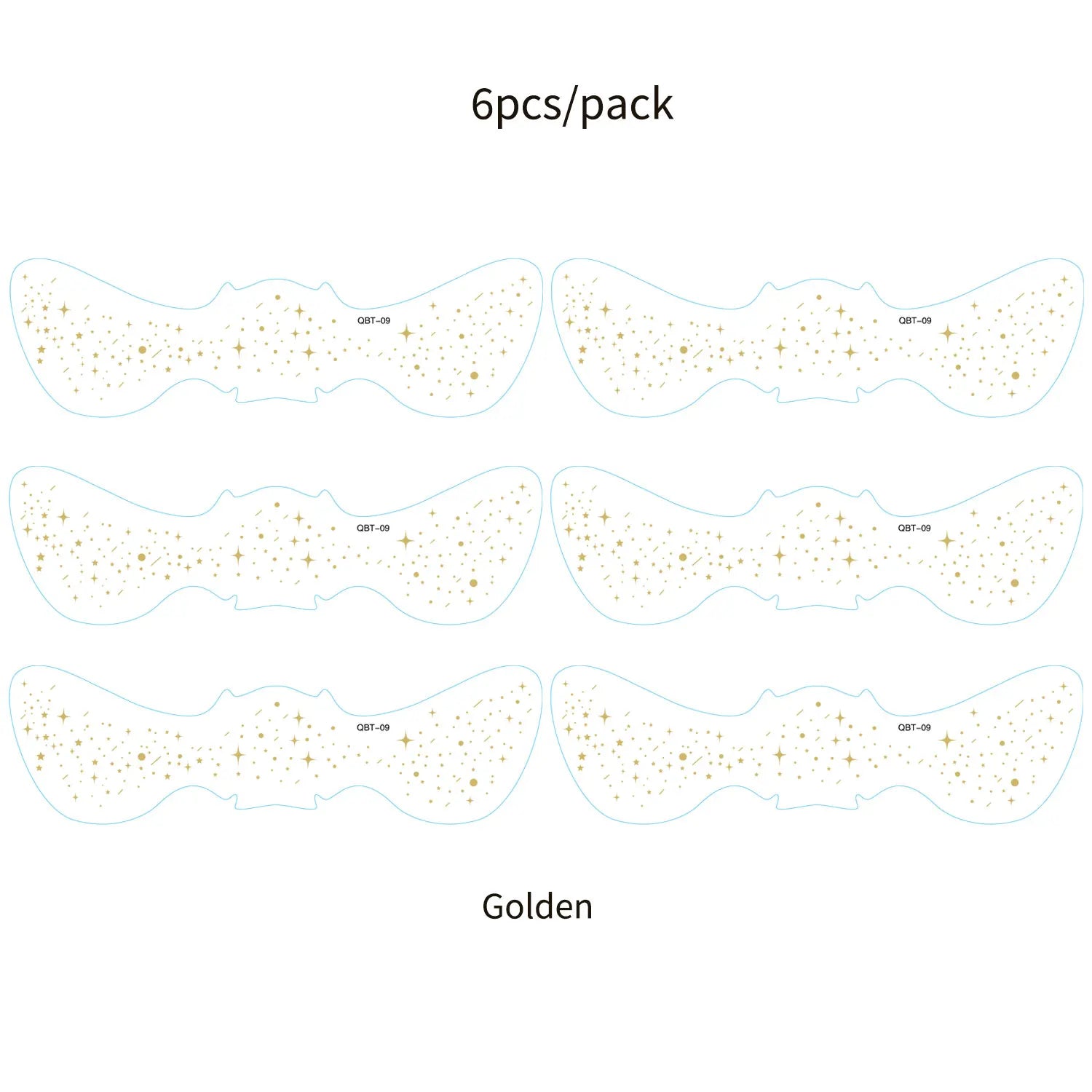 6Pcs Fake Freckle Stickers for Women Face Makeup