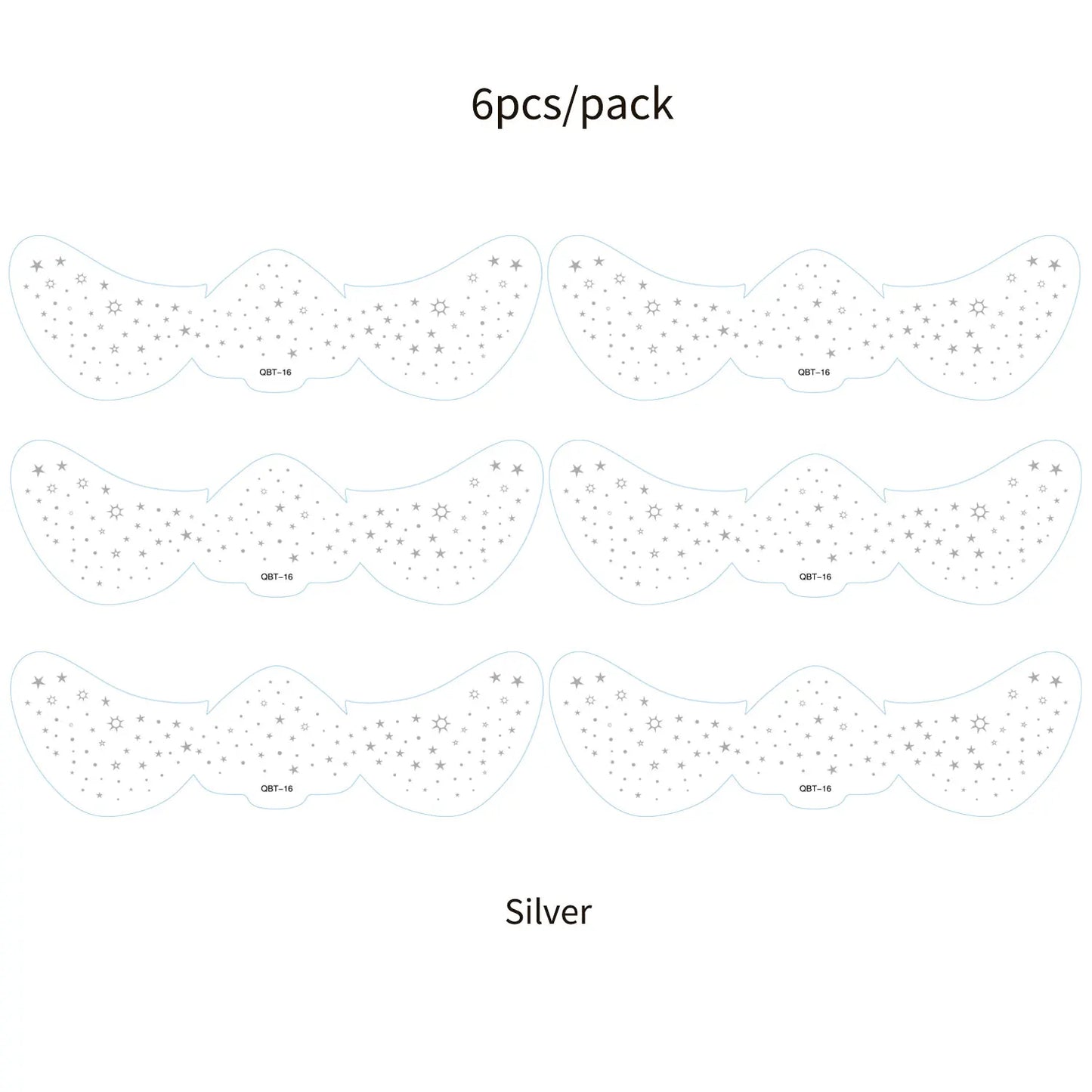 6Pcs Fake Freckle Stickers for Women Face Makeup