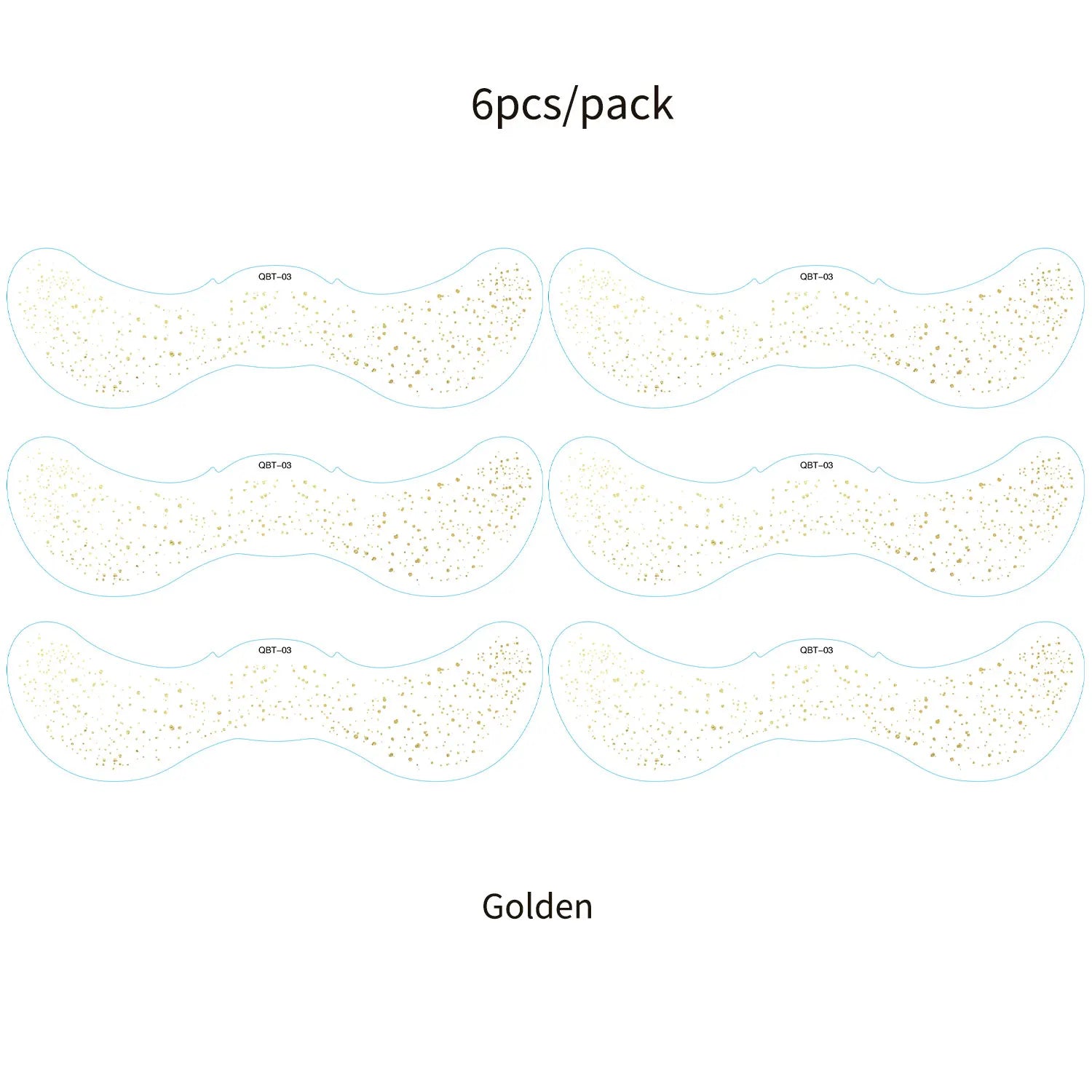 6Pcs Fake Freckle Stickers for Women Face Makeup