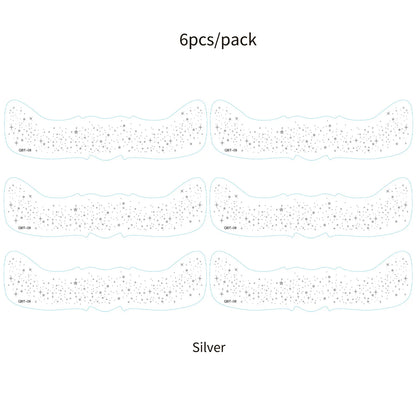 6Pcs Fake Freckle Stickers for Women Face Makeup