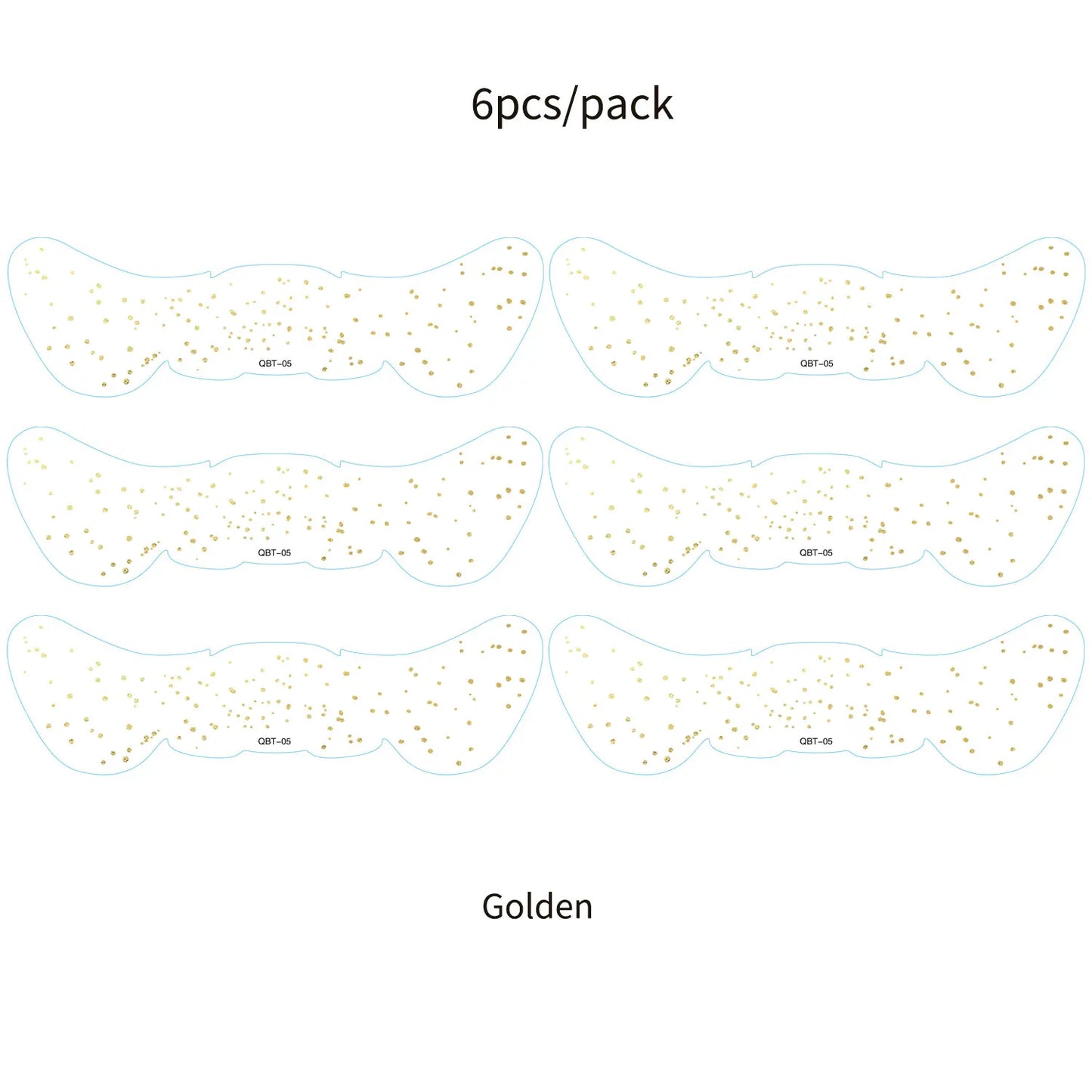 6Pcs Fake Freckle Stickers for Women Face Makeup