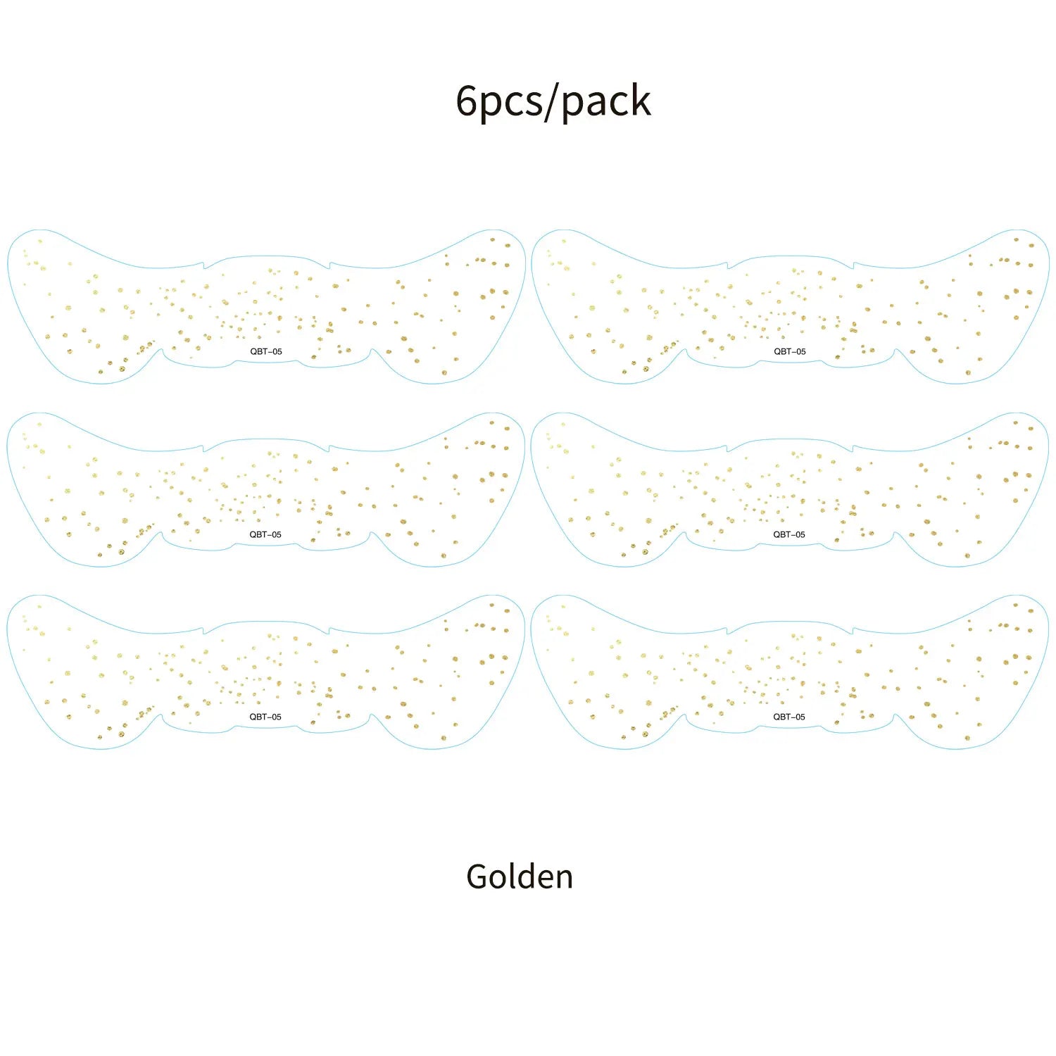 6Pcs Fake Freckle Stickers for Women Face Makeup