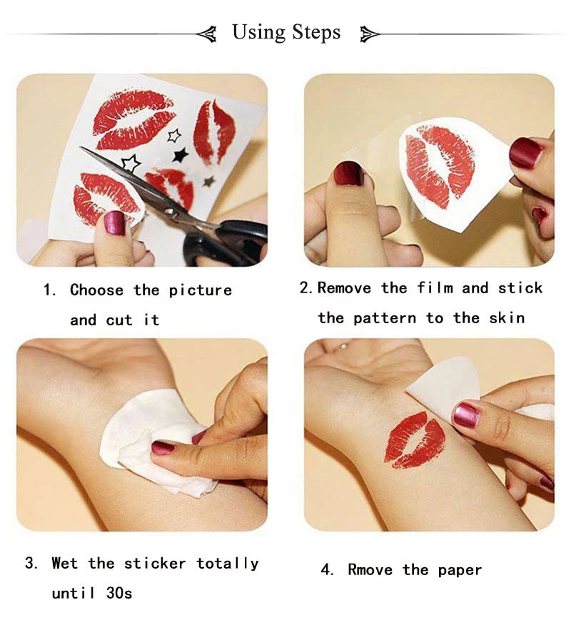 6Pcs Fake Freckle Stickers for Women Face Makeup