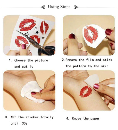 6Pcs Fake Freckle Stickers for Women Face Makeup
