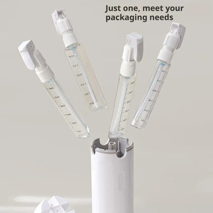 4 in 1 Travel Dispenser Portable Travel Bottles Leak Proof Leakproof Travel Container for Perfume Shampoo Conditioner Lotion
