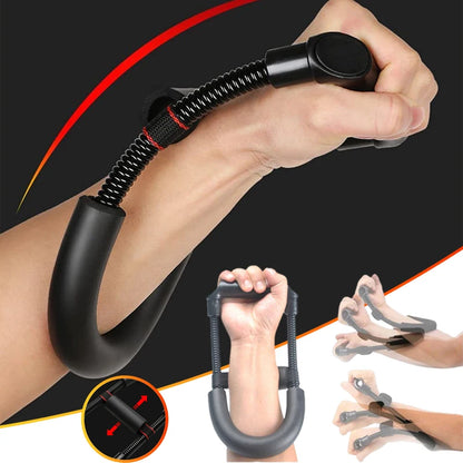 Adjustable Wrist and Forearm Strengthener - Hand Grip Trainer