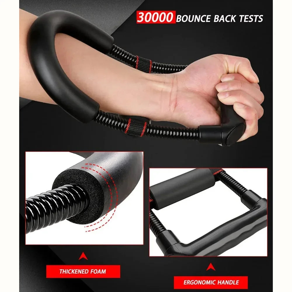 Adjustable Wrist and Forearm Strengthener - Hand Grip Trainer