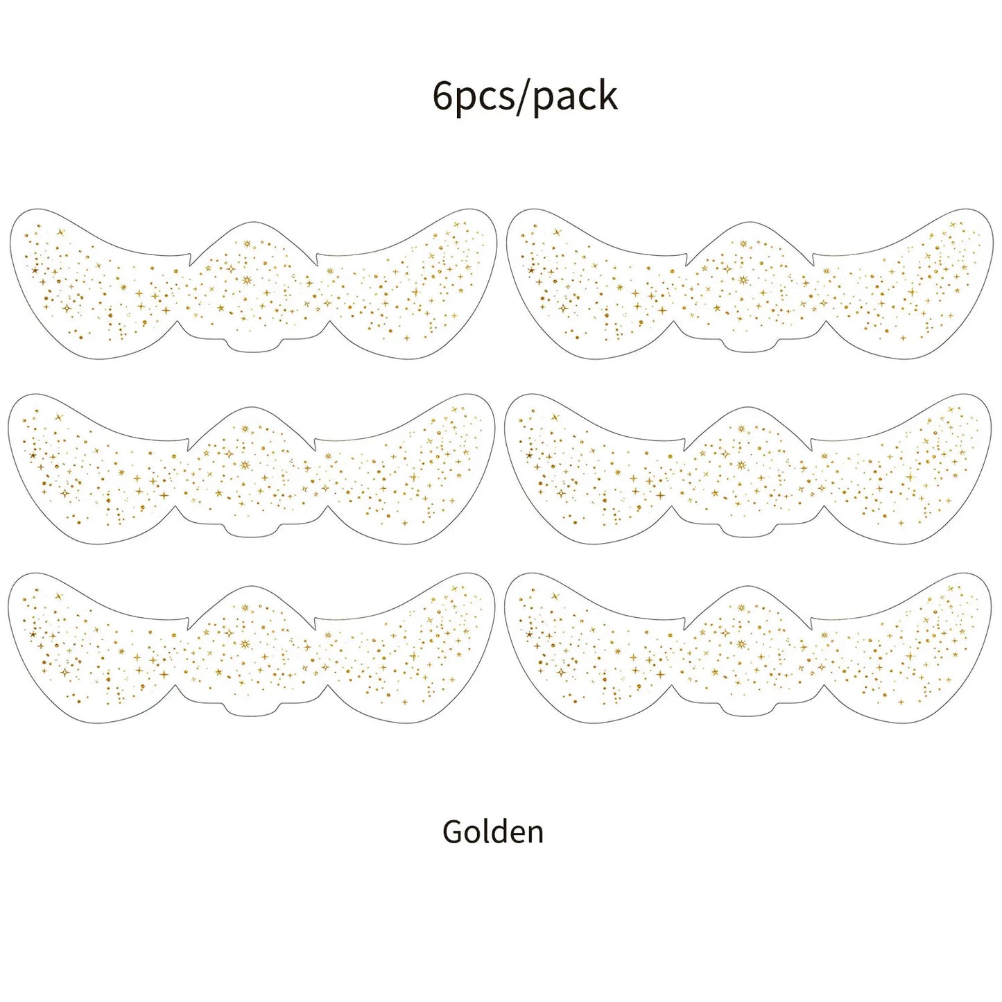 6Pcs Fake Freckle Stickers for Women Face Makeup