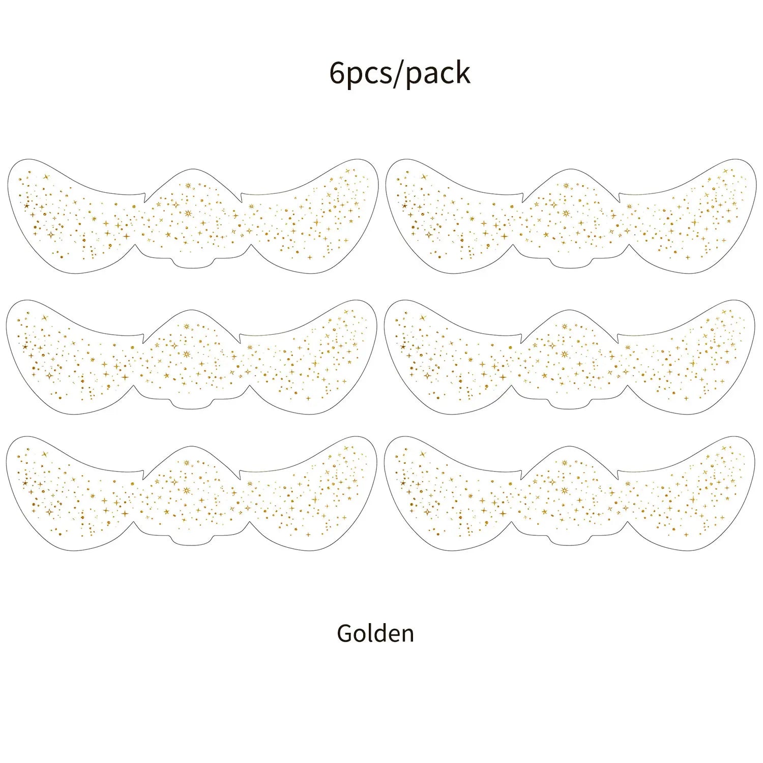 6Pcs Fake Freckle Stickers for Women Face Makeup