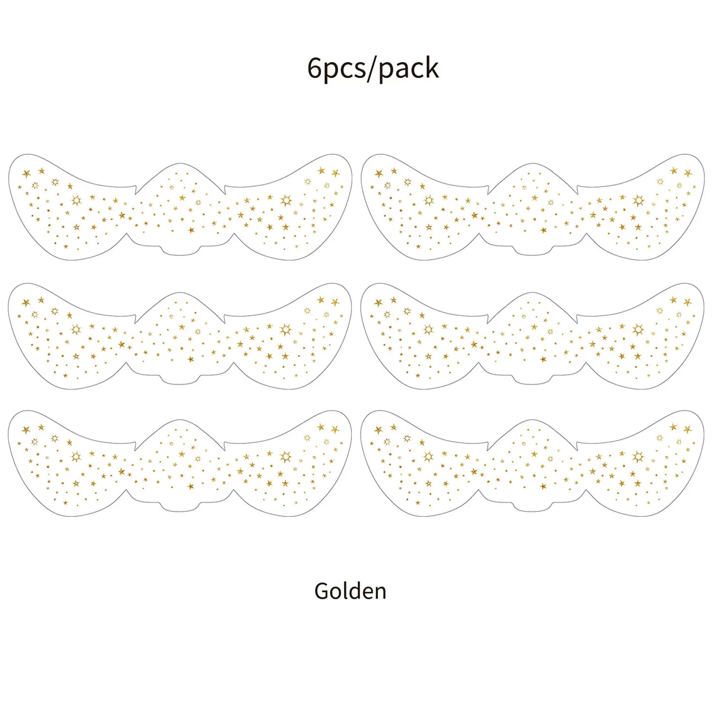 6Pcs Fake Freckle Stickers for Women Face Makeup