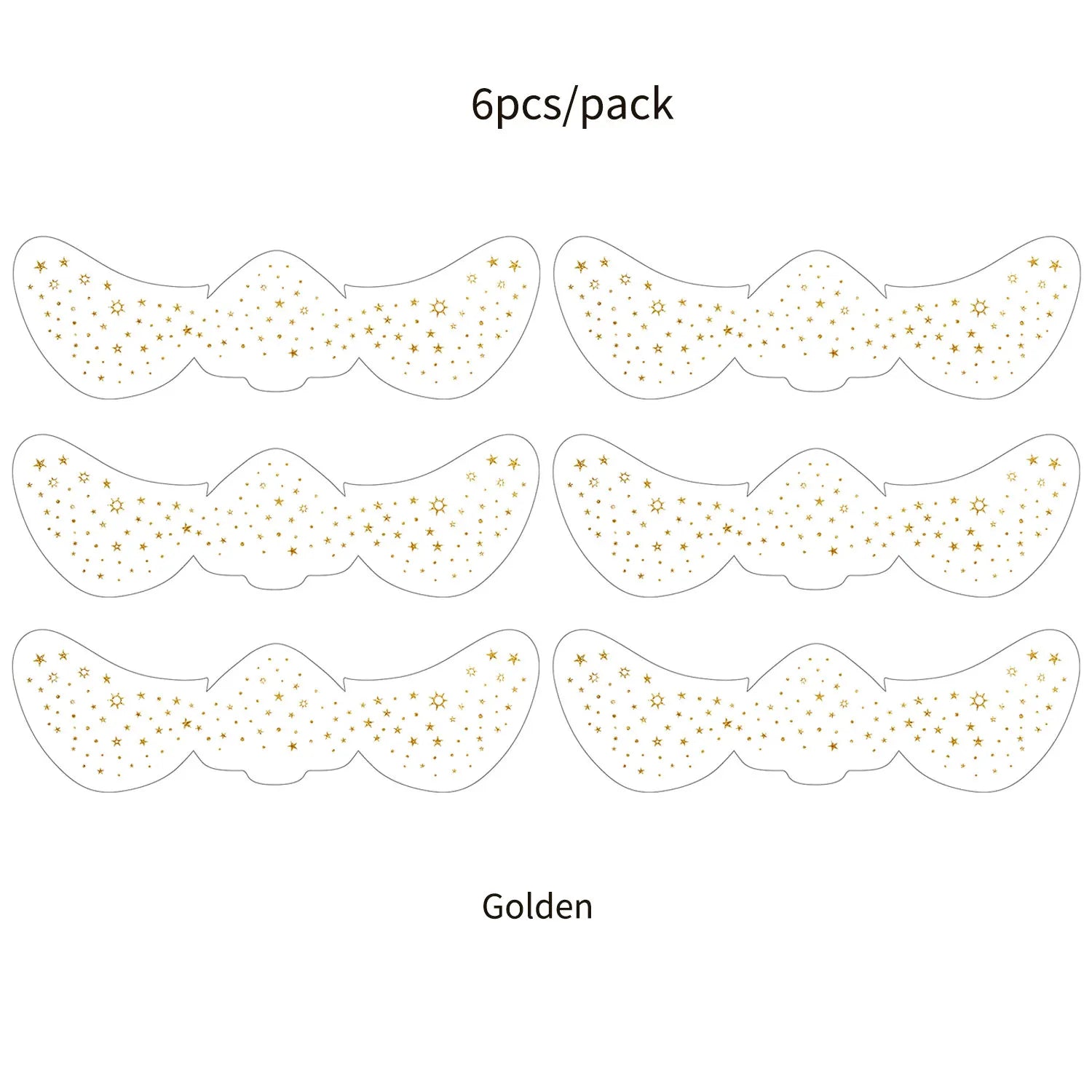 6Pcs Fake Freckle Stickers for Women Face Makeup