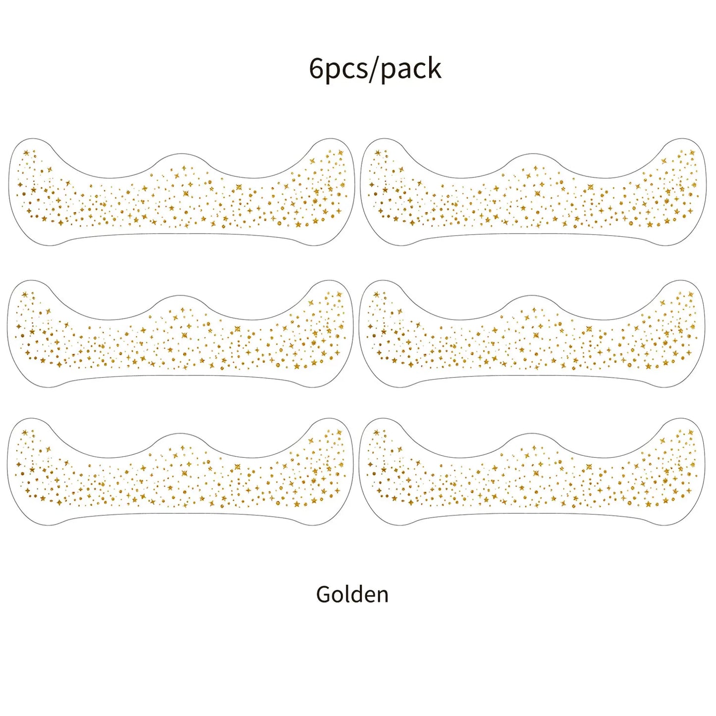 6Pcs Fake Freckle Stickers for Women Face Makeup