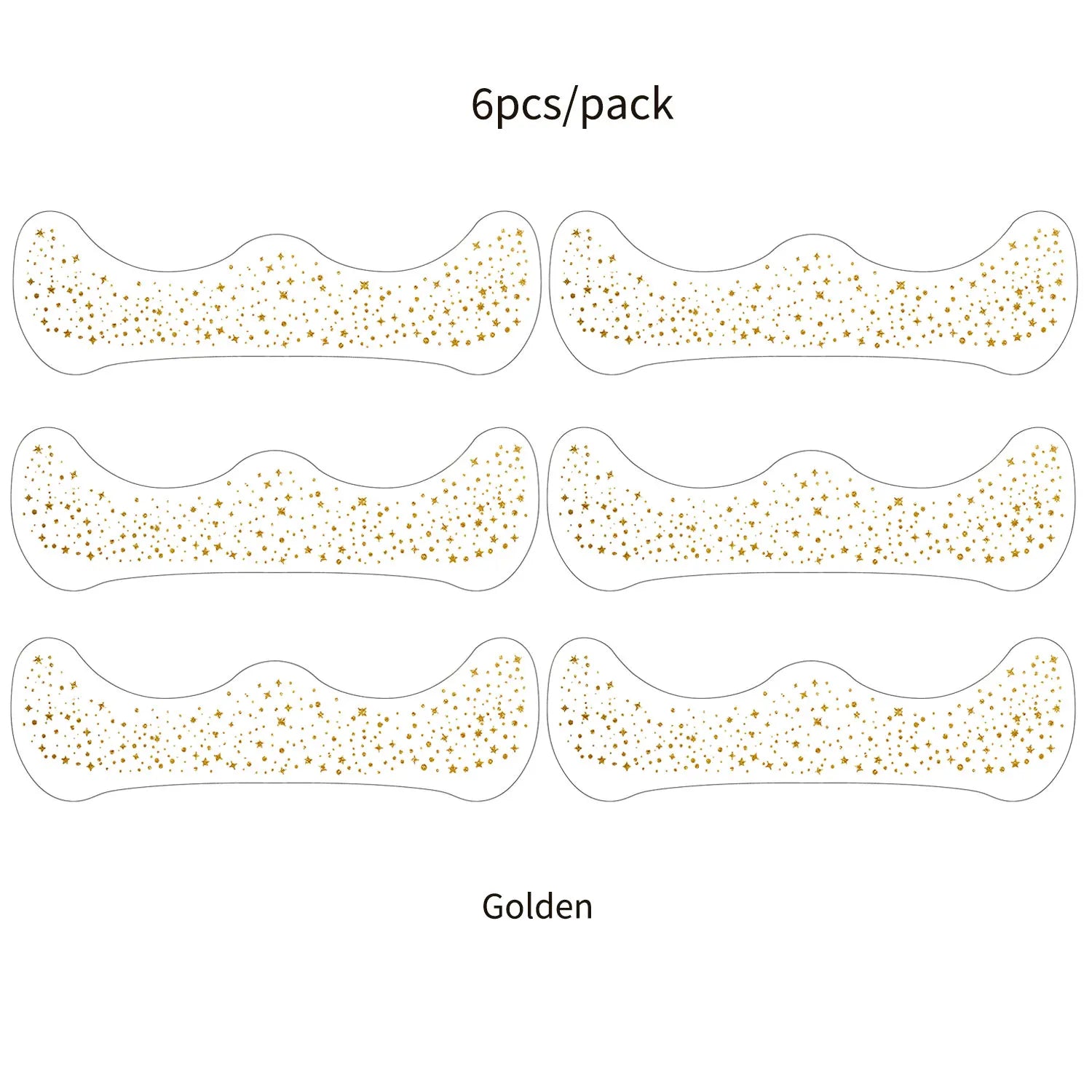 6Pcs Fake Freckle Stickers for Women Face Makeup
