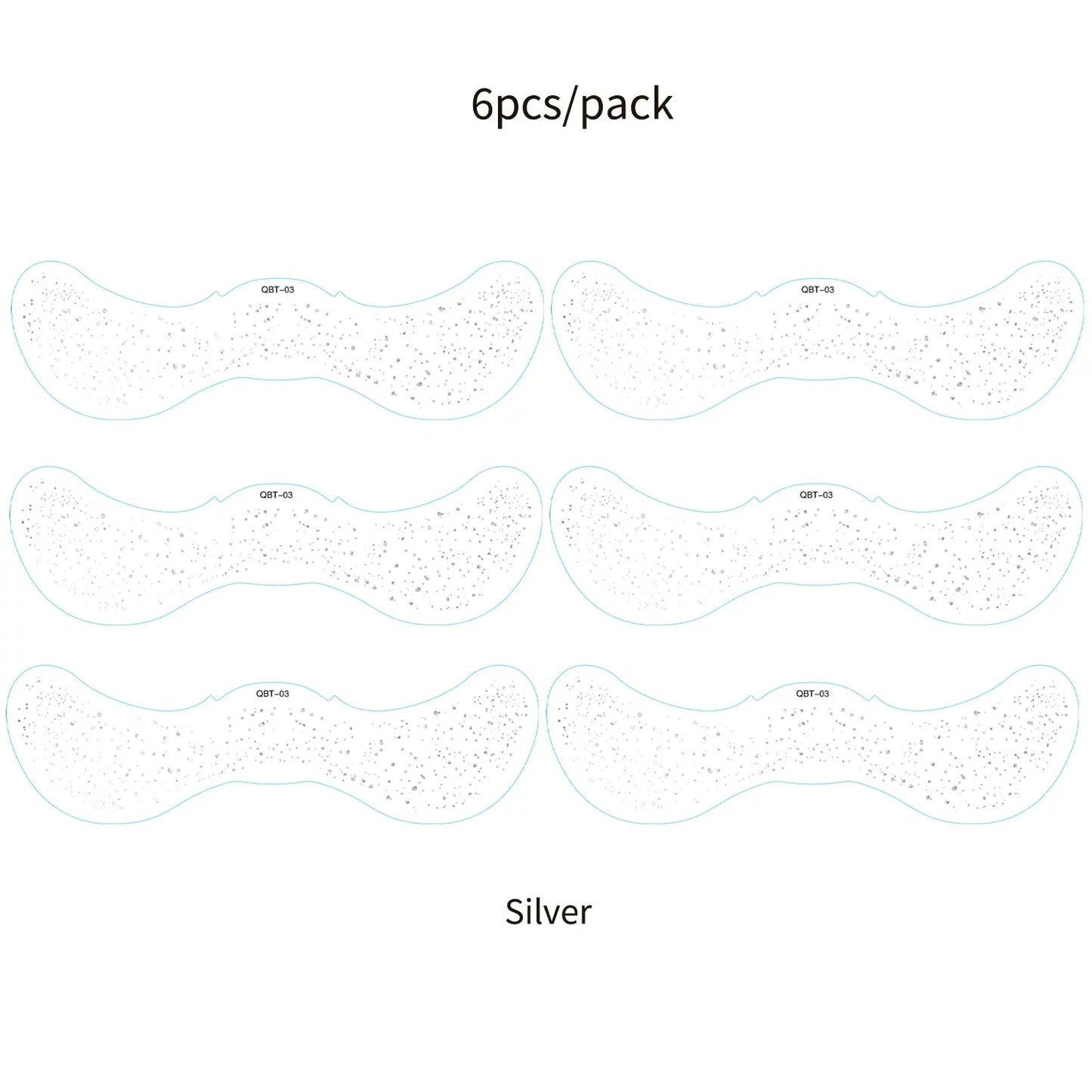 6Pcs Fake Freckle Stickers for Women Face Makeup